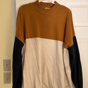 Madewell color block sweater